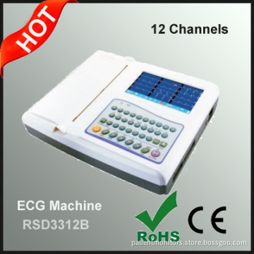 12 Channels ECG Machine